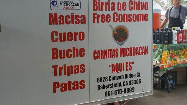 I guess they also have Birria,  but I can't get here early enough to try it.