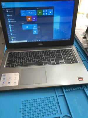 Dell laptop Windows 10 operating system repair.