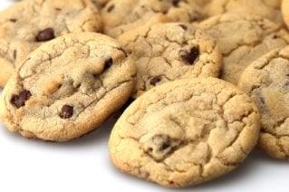 Mom's warm chocolate chip cookies