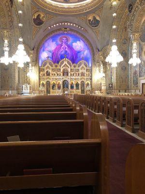 Cathedral cleaned by Crystal Building services!