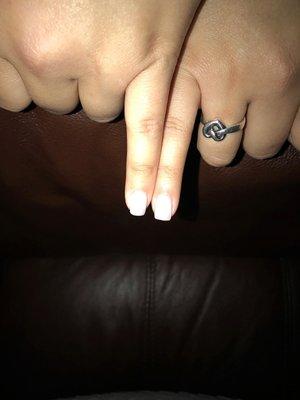 Uneven nails