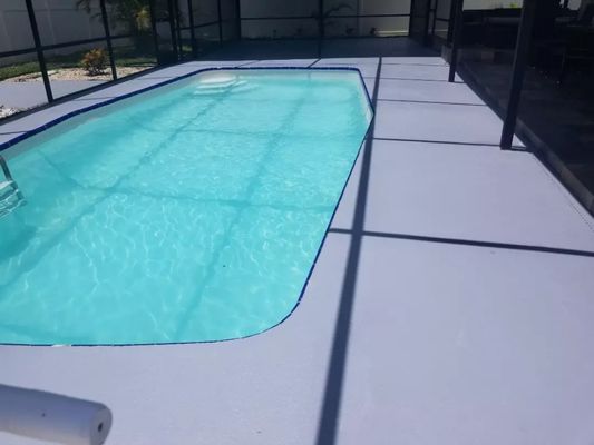 Pool deck restoration