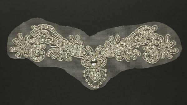 A Sample of our Crystal Lace on Net