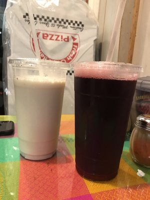 Agua de Jamaica & Horchata