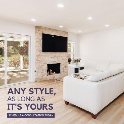 We believe in making your home uniquely yours.