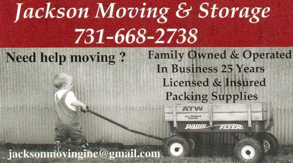 Jackson Moving & Storage