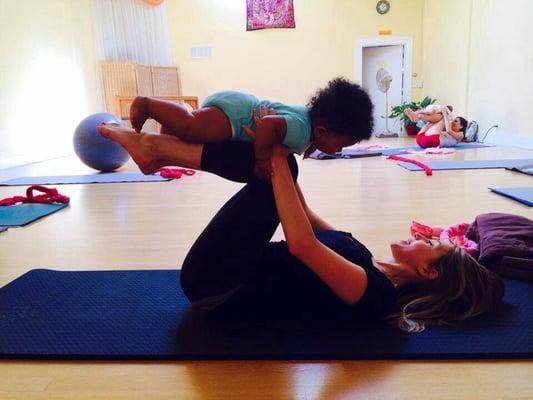 Pilates with your baby