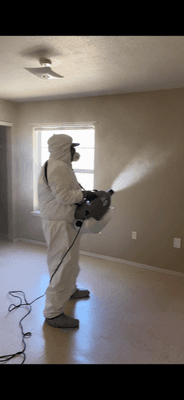 disinfecting apartment with CDC & EPA approved disinfectants