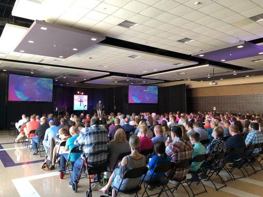 Sunday Worship Service at Waukee South Middle School