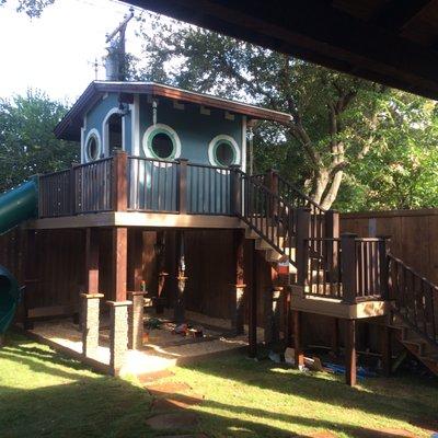 Kids custom playhouse