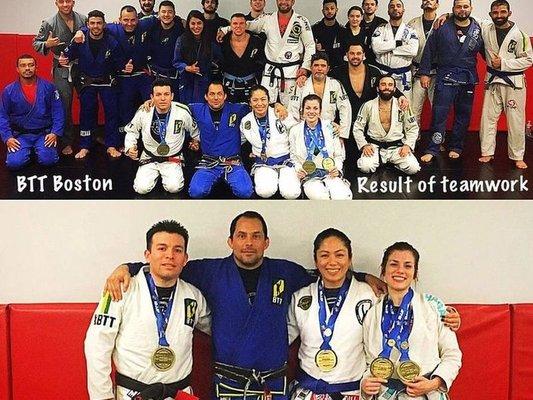 Júlia Balmante​ & Andrea Rodriguez took 1st in their divisions and Jose Hermoza​ took 3rd, his first time competing as a black belt.