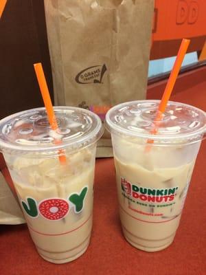 Iced caramel lates with the Mrs. :)