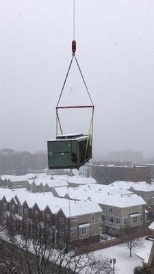 Demo of 90 Ton condenser