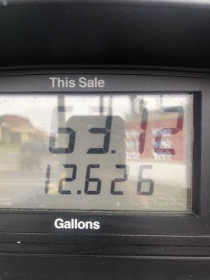 I thought gas prices were supposed to be going down