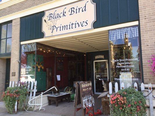 Entrance to Black Bird Primitives