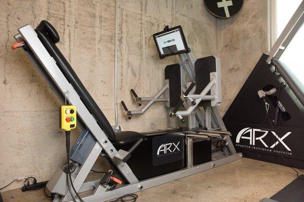 We feature ARX - Adaptive Resistance eXercise.