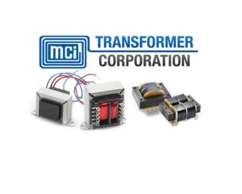 Catalog or custom transformers by MCI Transformer.  UL, CSA, TUV-CE certified options available.