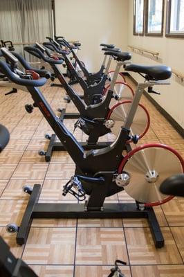 Our studio uses brand new Keiser M3 Plus Spin bikes!