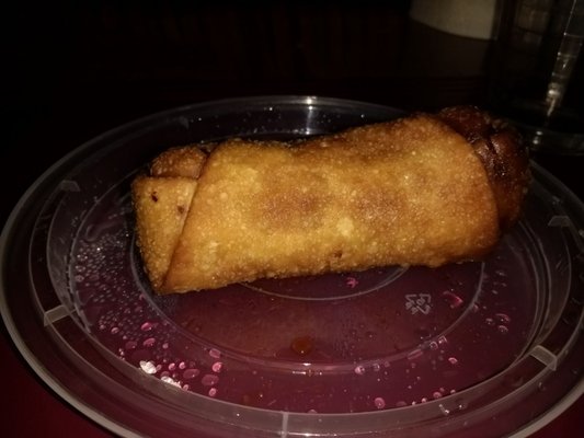 Roast pork eggroll.