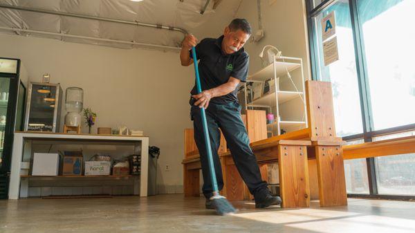 Janitorial at Arcade Coffee Roasters