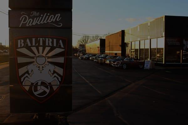 "Baltria at Dusk" Main Entrance