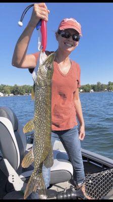 Northern Pike out of Conesus lake