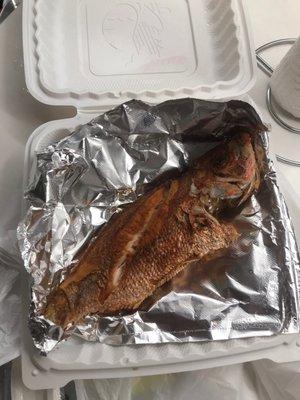 Fried Red Snapper (larger size)