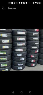 All sizes of tires and Rims are here.