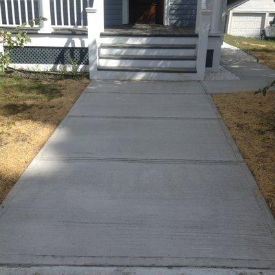 Concrete Walkway