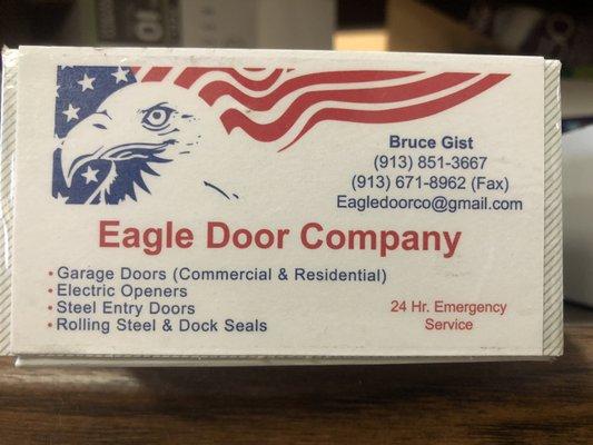 Eagle Garage Door Company Contact Information