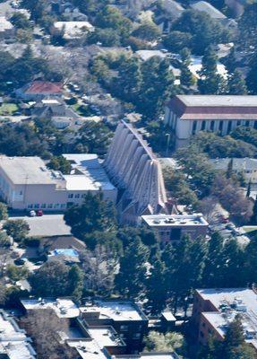 As seen from the air