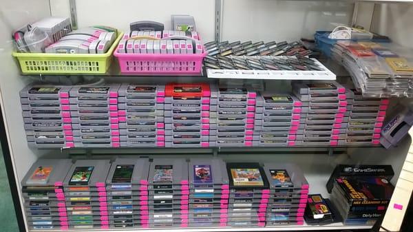 Great retro video game selection!