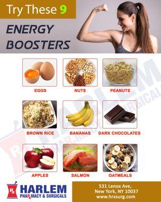 Energy boosters