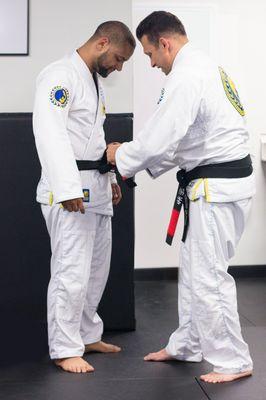 Founder Professor Omar Jiminez and Master Renzo Gracie