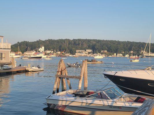 Peaceful harbor.