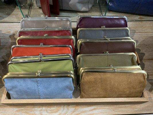 These wallets are sought after for their soft leather and extensive storage space.