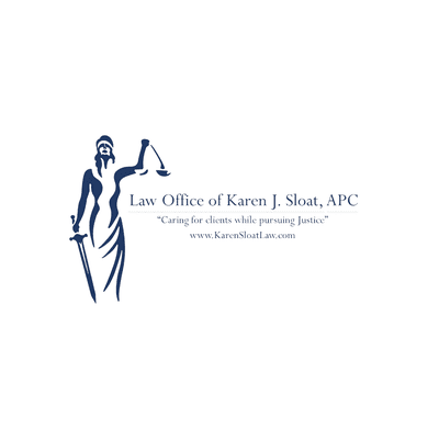 Logo for Law Office of Karen J. Sloat, APC.