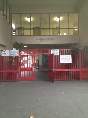 Student entrance