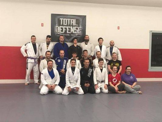 Adult BJJ class