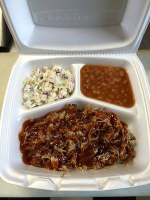 Pulled pork plate