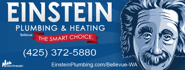 Plumbing Bellevue WA | 425-372-5880 | THE SMART CHOICE for Plumbers in Bellevue Washington. Call Einstein Plumbing and Heating.