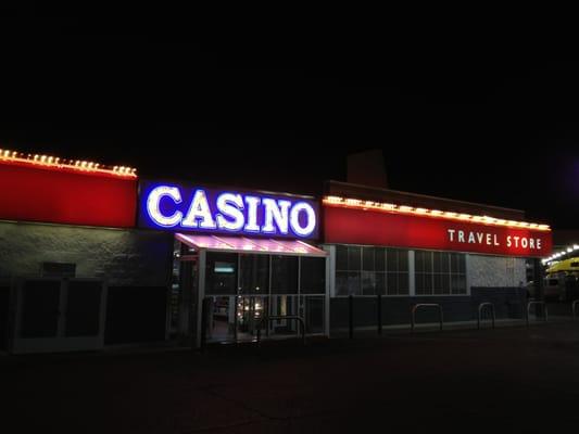 Dean Martin entrance to gift shop and micro casino.