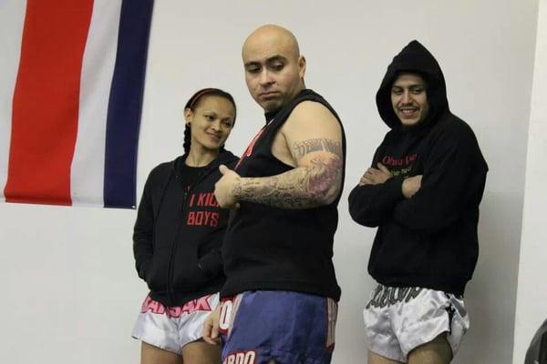 Kumu Al and Vee with Kru "Sic Ric", Als Instructor from Team Toro Chicago