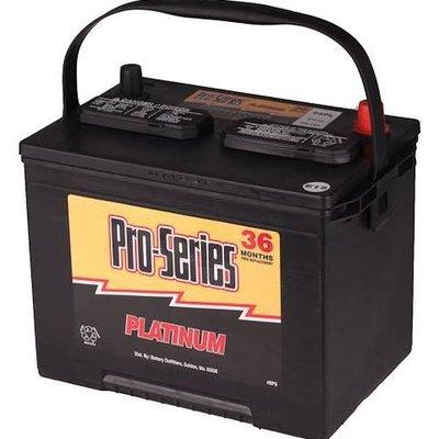 Pro-Series car battery