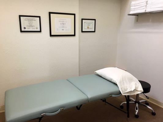 Private treatment room