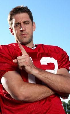 People photography for Bergstrom car dealerships (Aaron Rodgers)