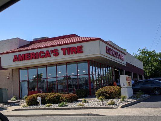 Store front as seen from street