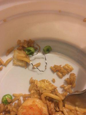 What ever that shit is .. found it in my food