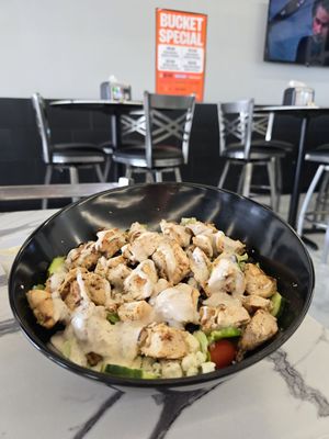 Greek Salad with Chicken