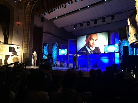 Big Sean opening for the Ford freedom awards